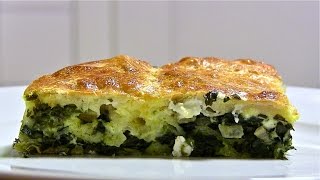 BörekBörek mit Schafskäse und SpinatTürkisches Börek Rezept mit Spinat [upl. by Latini937]