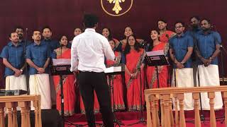 Kalvari kunnil Nadhan Yagamayi Mari  Dubai Marthoma Yuvajana Sakhyam Heavenly Voice Choir [upl. by Engen]