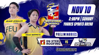 DN STEEL vs SAVOUGE  Full Match  Preliminaries  2024 Spikers Turf Invitational Conference [upl. by Aivon]