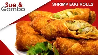 Shrimp Egg Rolls Recipe [upl. by Stanfill984]