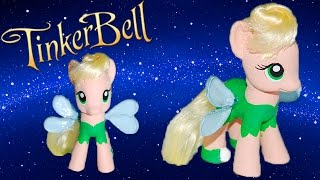 Custom Tinkerbell My Little Pony  My First MLP Cutsom Tutorial Video [upl. by Racso]