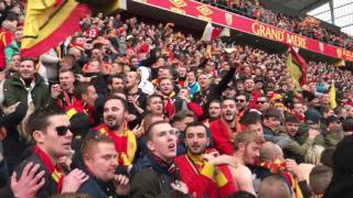 RC Lens  La chenille à Bollaërt 25022017  HD [upl. by Nnhoj998]