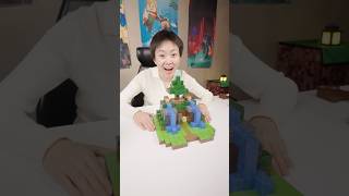 5 build or 500 build choose one👉 minecraft papercraft shorts [upl. by Oluas]