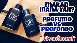 Acqua Di Gio Profumo VS Profondo battle parfum  With English Sub [upl. by Hsak]