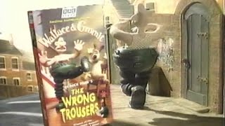 Wallace and Gromit The Wrong Trousers VHS Release Trailer [upl. by Nennarb]