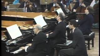 Mozart Concertos K242  Solti Schiff Barenboim [upl. by Inhoj]