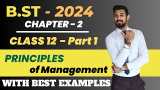 Principle of Management  Class 12  Chapter 2  Part 1  Business Studies [upl. by Ursola]