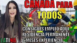 INMIGRANTES podrán VIAJAR GRATIS a CANADÁ trabajando en ESTO🍁NUEVO programa DE INMIGRACIÓN [upl. by Joung]