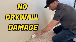 How To Remove Baseboard [upl. by Ihsoyim]