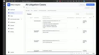 Mike Litigator  AIPowered Litigation Management Automation [upl. by Tova596]