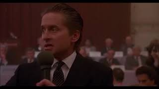 Wall Street quotGier ist gutquot Gordon Gekko Michael Douglas bei Teldar [upl. by Ignacius32]