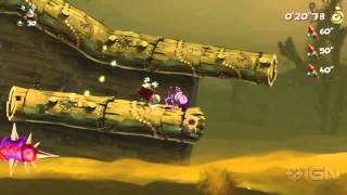 Rayman Legends Walkthrough Teensies in Trouble  Quick Sand Invasion [upl. by Donni65]