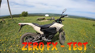 ZERO FX ZF 72 TEST W TERENIE I NA DRODZE ELEKTRYCZNY CROSS ENDURO MOTOCYKL IDEALNY  BIESZCZADY [upl. by Hailat168]