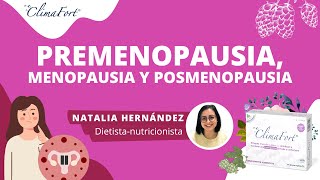 PREmenopausia PERImenopausia menopausia y POSmenopausia 👩⏸️ ¿En qué se diferencian [upl. by Jacquette]