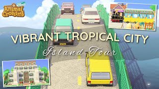 KEY WEST  ACNH Island Tour  Animal Crossing New Horizons Gameplay [upl. by Lorita]