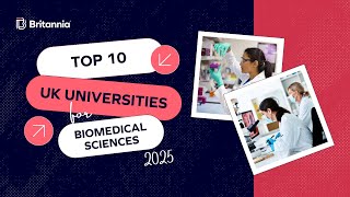 Top 10 UK Universities for Biomedical Sciences in 2025 A Comprehensive Guide [upl. by Keviv]