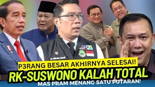 JAGOAN JOKOWI TUMBANG‼️MAS PRAM MENANG SATU PUTARAN RIDWAN KAMIL GAGAL TOTAL [upl. by Sender]