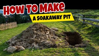 how to construct a soakaway pit [upl. by Calica]