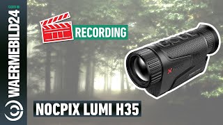 Anblick mit dem Nocpix Lumi H35 WärmebildHandgerät 🔴 [upl. by Lana]