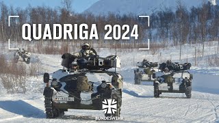 Quadriga 2024 – Deutscher Anteil von Steadfast Defender – Alle Fakten  Bundeswehr [upl. by Naols]