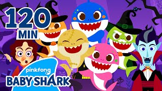 🎃ALL Baby Shark Ready for Halloween  Compilation  Halloween Stories  Baby Shark Official [upl. by Eartnoed]