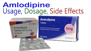 Amlodipine Usage Amlodipine Dosage and Amlodipine Side Effects [upl. by Thordis]