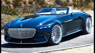 Mercedes Maybach 6 Cabriolet World Premiere 2018 Vision Electric Mercedes Maybach 6 Cabriolet CARJAM [upl. by Marian765]