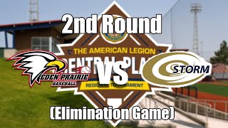 PDG Storm Gold vs Eden Prairie Eagles Central Plains Regional Elimination Game [upl. by Aihseyn]