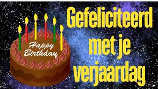 Vrolijk Verjaardagsliedje voor Kinderen  Zing Mee en Vier Feest Happy Birthday Song In Dutch [upl. by Marc]