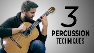 How To Play Fingerstyle Guitar Percussion [upl. by Snyder]