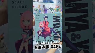 PAQUETE DESDE NIN NIN GAME🔥🔥🔥 spyxfamily anya crunchyroll yorforger anime shorts unboxing [upl. by Emerick]