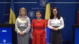 Romania offers support to Ukraine and Moldova as they continue difficult road towards EU accession [upl. by Enilrem52]