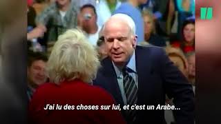 Cette séquence devenue virale montre toute la différence entre McCain et Trump [upl. by Izak347]