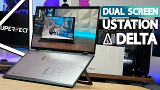 UPERFECT USTATION DELTA  Portable Folding Monitor Dual Display [upl. by Bartholomew]