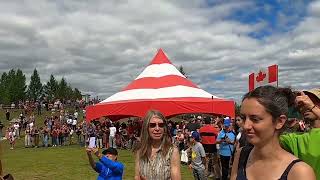 Canada Day celebration in Whitehorse Yukon  Canada19 [upl. by Zerat807]