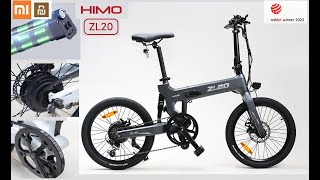 Xiaomi HIMO Folding Power Assist Electric Bike ZL20 [upl. by Hobie]