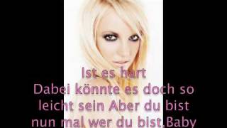 Britney Spears Womanizer German lyrics [upl. by Trebleht552]