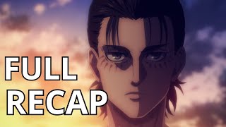 Attack On Titan RECAPWatch Before Final part [upl. by Atikir616]