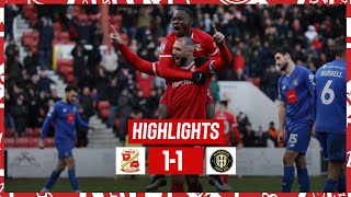 Match Highlights Swindon Town vs Harrogate Town [upl. by Sorkin514]