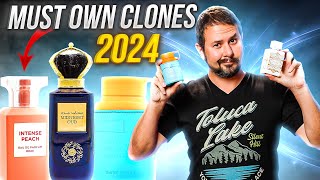 12 MUST OWN Clone Fragrances YOU NEED For 2024  Best Fragrance Clones [upl. by Ojeillib]