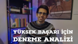 DENEME ANALİZİ  neden ve nasıl yapılır önemli mi [upl. by Ekusuy176]