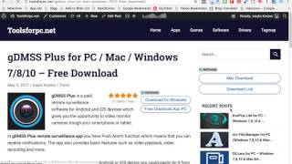 gDMSS plus for Windows and Mac  Free Download [upl. by Emoryt]
