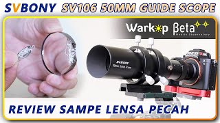 SVBONY SV106 50MM GUIDER SCOPE  Autoguiding Camera System  Supported by WARKOP BETA [upl. by Neau]