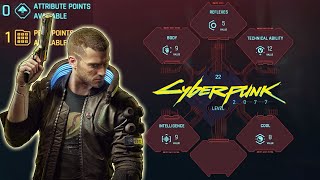 Attributes amp Skills Explained  Everything You Need To Know Cyberpunk 2077 [upl. by Renrew610]