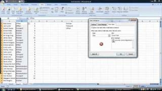 Data Validation in Excel 2007 [upl. by Hairim461]