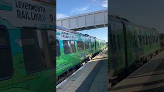 Levenmouth class 158 departs dyce with tone [upl. by Lebazej]