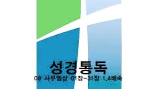 성경통독  사무엘상 01장31장 14배속 [upl. by Palua]