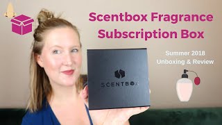 Scentbox Fragrance Subscription Box Unboxing and Review [upl. by Medardas254]