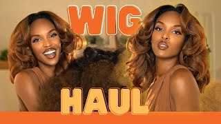 🤯 12 Amazon Wig Finds  INEXPENSIVE NATURAL HAIR TEXTURED SYNTHTIC WIGS [upl. by Alfonso]