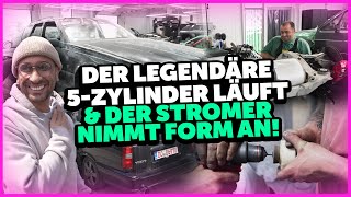 JP Performance  Der legendäre 5Zylinder läuft amp der Stromer nimmt Form an [upl. by Akimahs]